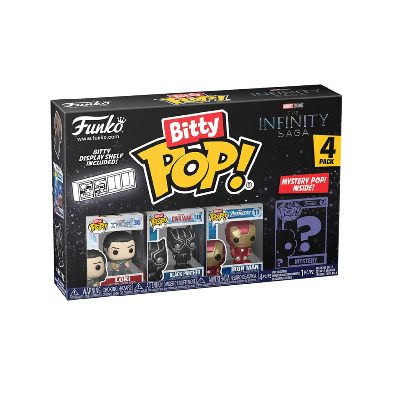 Funko Bitty Pop! Marvel: The Avengers - Thor 4 Pack - دمية